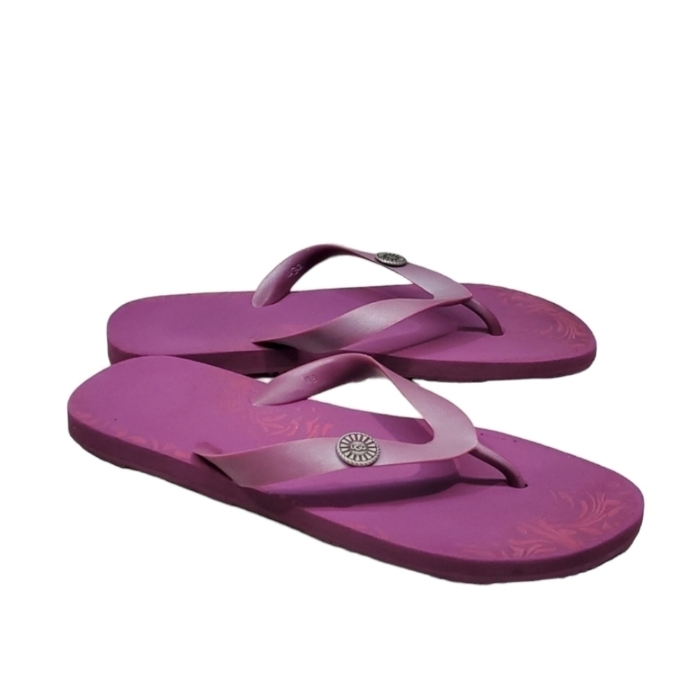 Ugg Women Comfort Sandals Flip Flop shoes sz 8
